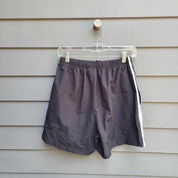 Reebok Black Tennis Shorts with White Stripe Accent size Large - Picture 2 of 8